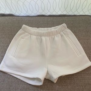 White TICTOC comfort shorts - NWT